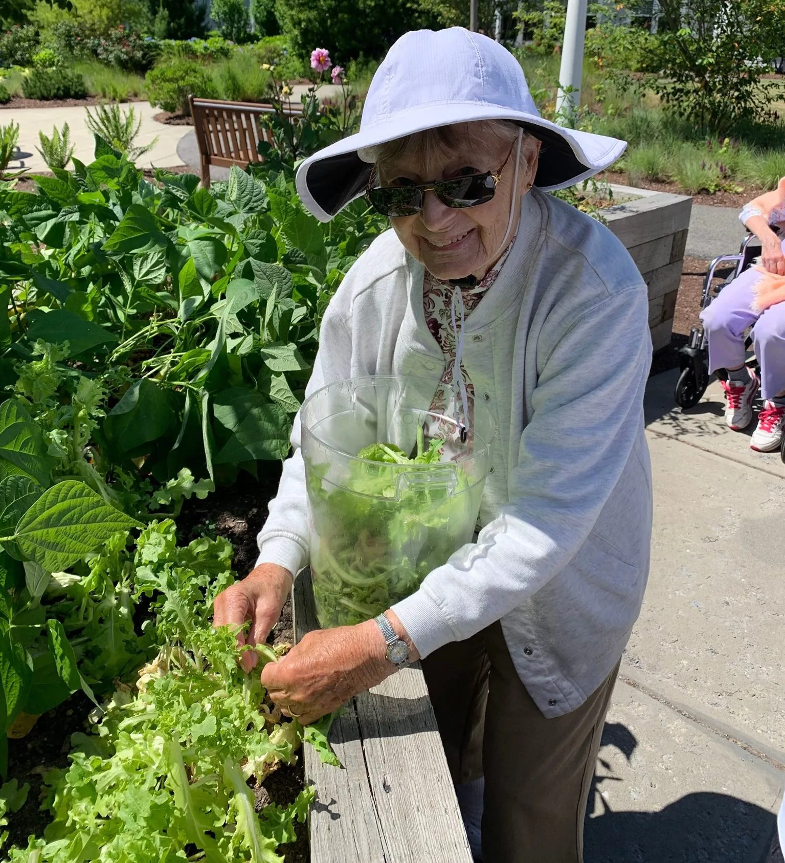 Bridges Resident – Gardening