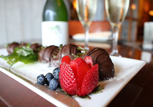 Chocolate Covered Strawberries and Champagne