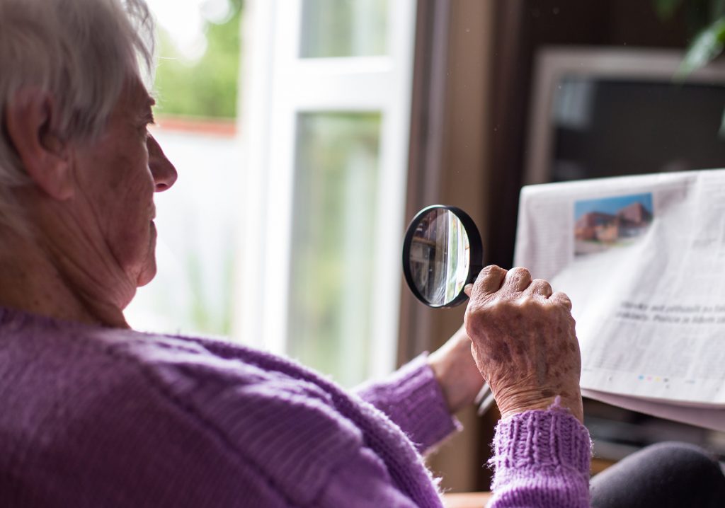 Coping with Low-Vision and Hearing Problems