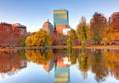 Boston in the fall