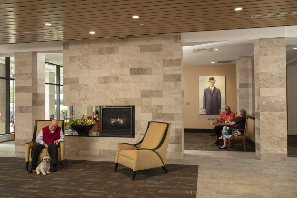 waterstone at the circle lobby