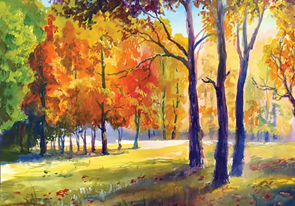 Autumn Watercolor Class