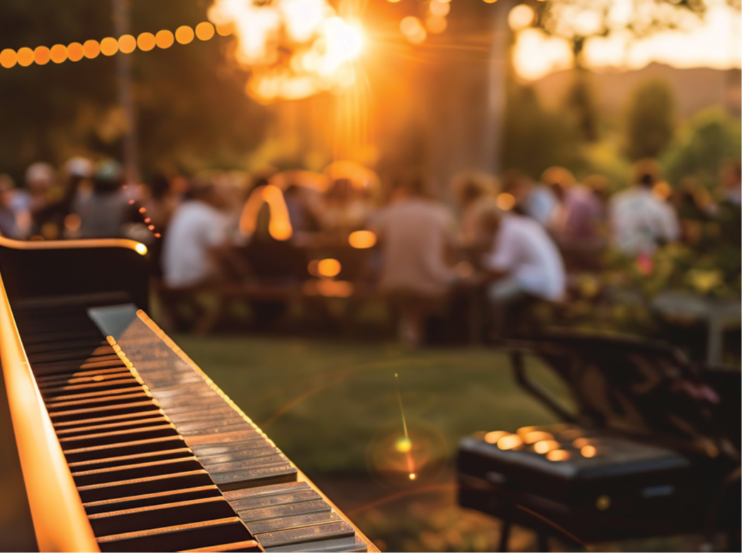 Summer Solstice Party on the Patio
